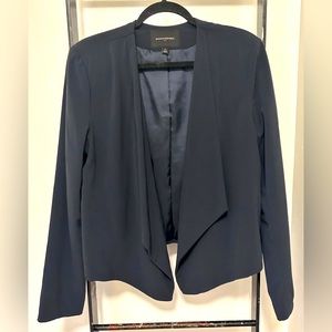 2 Banana Republic Open Front, Dark Blue/Gray Colors Blazer Jackets, Size 14